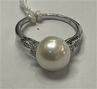 Anello Nimei Donna in Oro bianco Perla PLI1309 - PLI1309